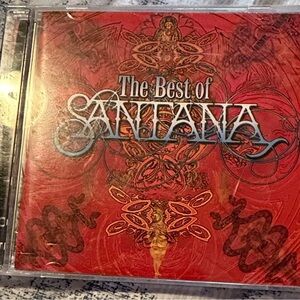 Carlos Santana The Best of Santana CD - Red Cover